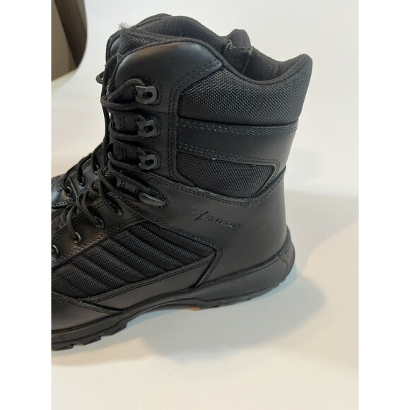 Bates E03180 Tactical Boots Size 14 M Tall Black Soft Toe DuraShocks Side Zip - Picture 3 of 14